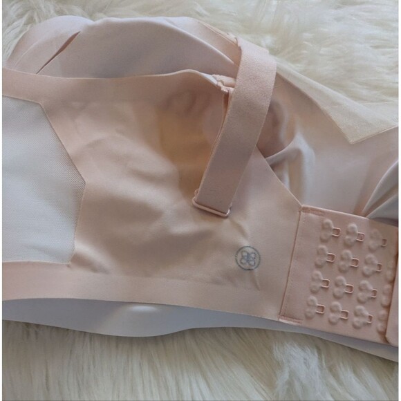 Honeylove Pink Blush Mesh CrossOver Bra Seamless Wireless Size 1X 40D/C - Picture 3 of 6